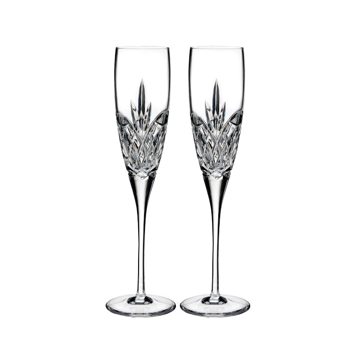 Waterford Love Forever Flutes, Set of 2