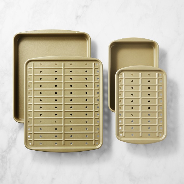 Goldtouch Savory Broiler Pan, Set of 2