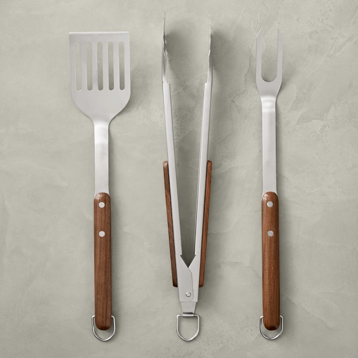 Walnut Grill Tools, Set of 3