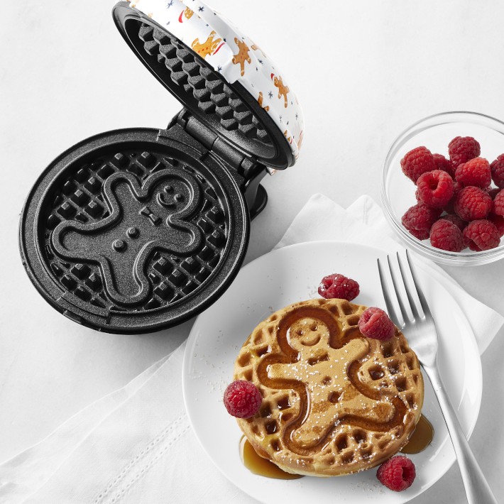Dash Mini Waffle Maker, Gingerbread