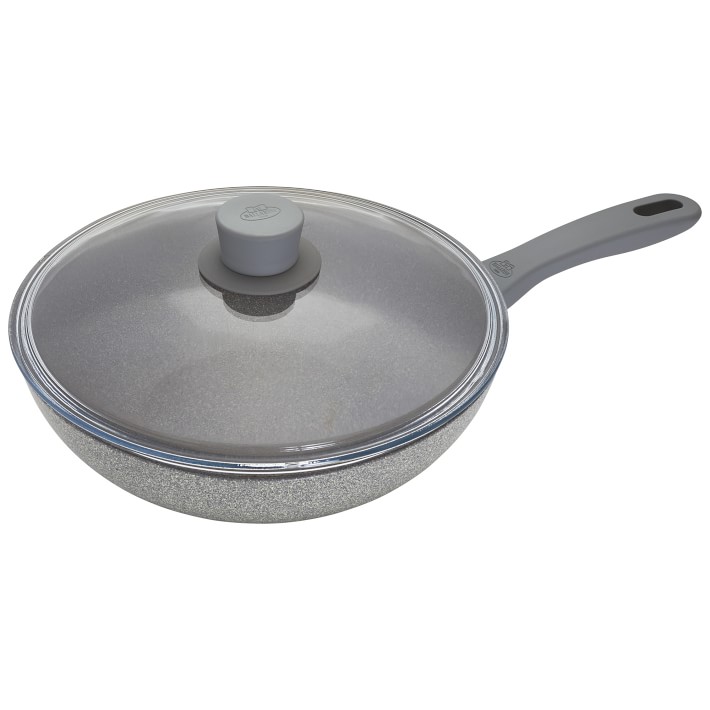 Ballarini Parma Plus Aluminum Nonstick Stir Fry Pan with Lid