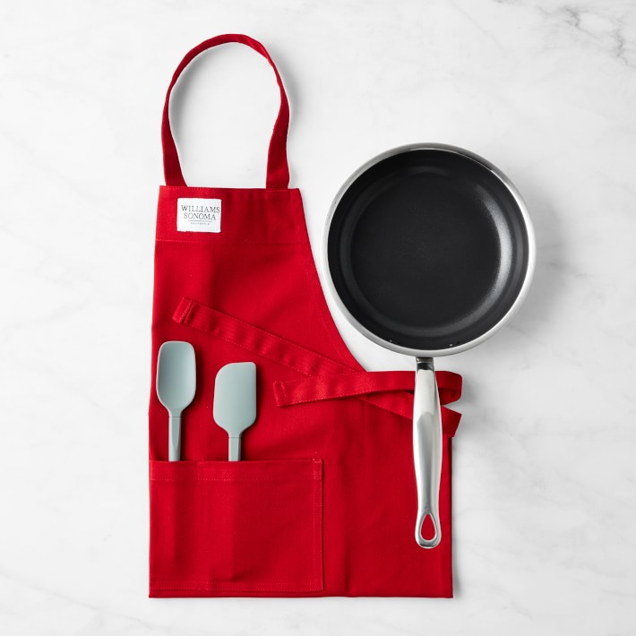 GreenPan Premiere Stainless-Steel Ceramic Nonstick Fry Pan Kids Cooking Set