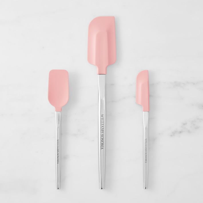 Stainless-Steel Spatulas, Geranium Pink