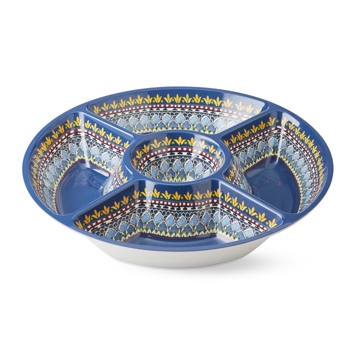Sicily Outdoor Melamine Chip & Dip Bowl