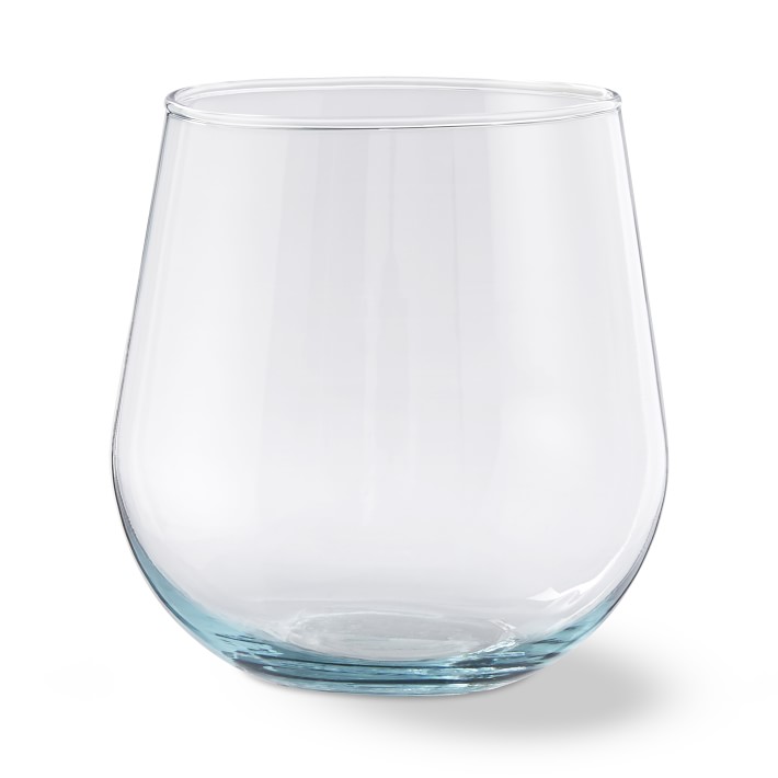 Nueva Recycled Glass Stemless Wine Glass