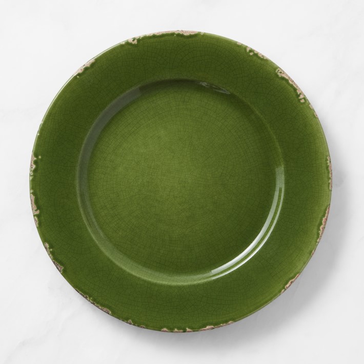 Rustic Ceramic Dinner Plates, Set of 4