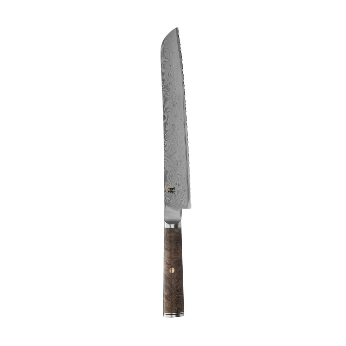 Miyabi Black Bread Knife, 9 1\u002F2"