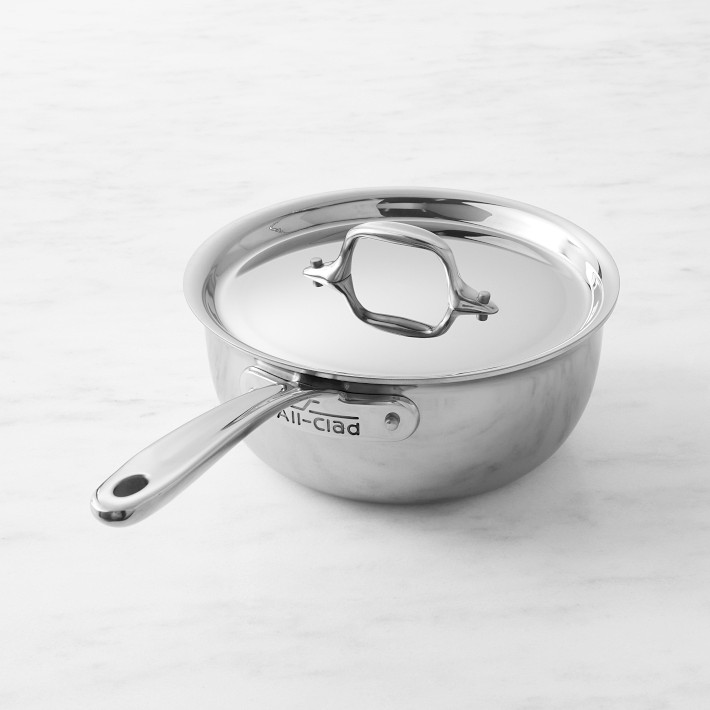 All-Clad G5 Graphite Core Stainless-Steel Saucier, 2 1\u002F2-Qt.