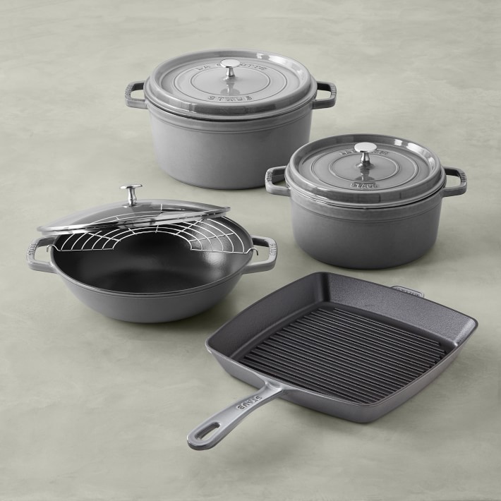 Staub Enameled Cast Iron 7-Piece Set