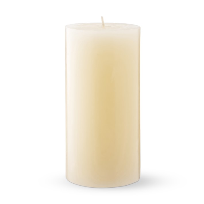 Ivory Pillar Candle