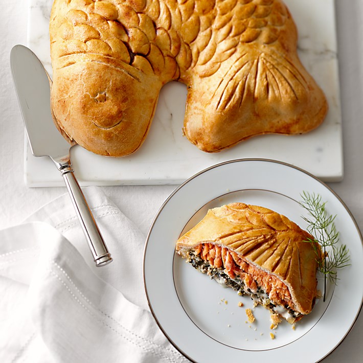 Salmon Florentine en Croute