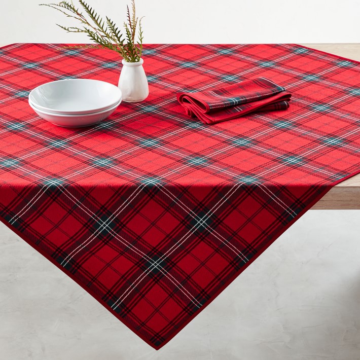 Classic Tartan Table Throw