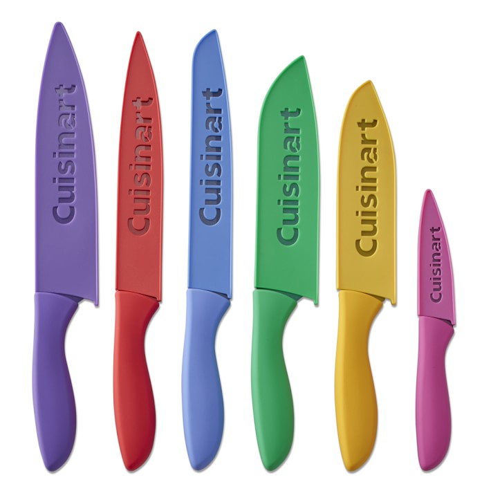 Cuisinart Classic Metallic Soft Grip Knives, Set of 6