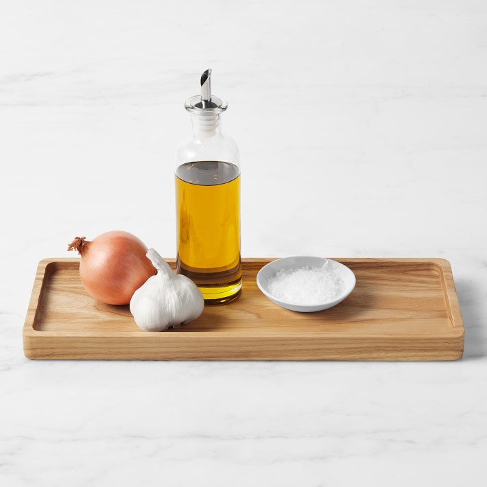 Hold Everything Ashwood Countertop Tray, Large