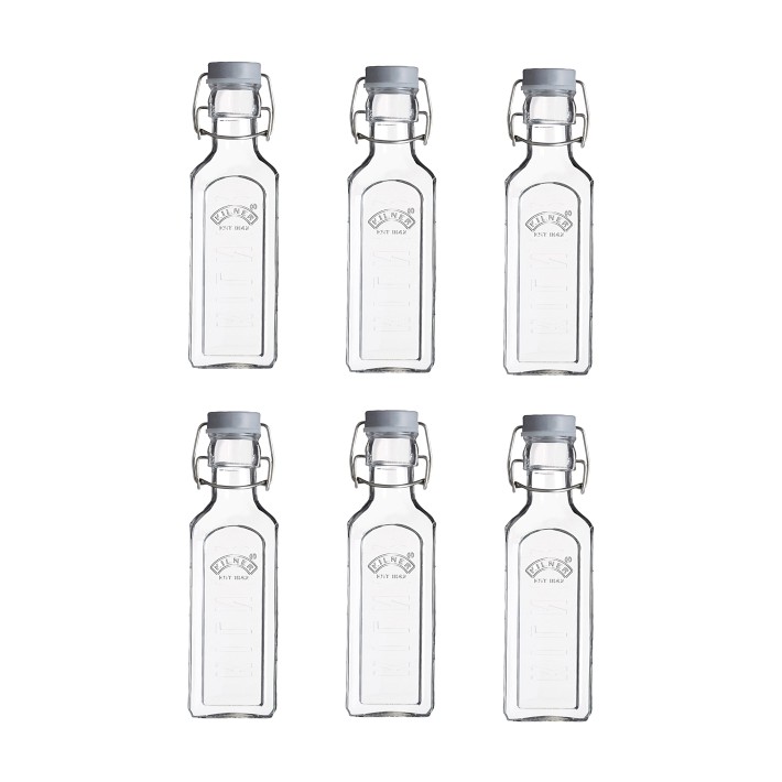 Kilner Clip Top Bottle, Set of 6