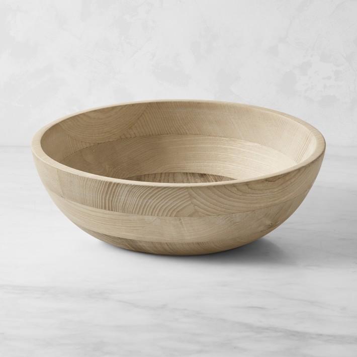 Ash Wood Salad Bowls