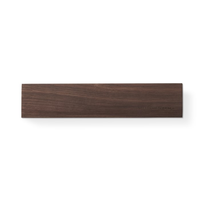 Wooden Magnetic Knife Rack, Walnut