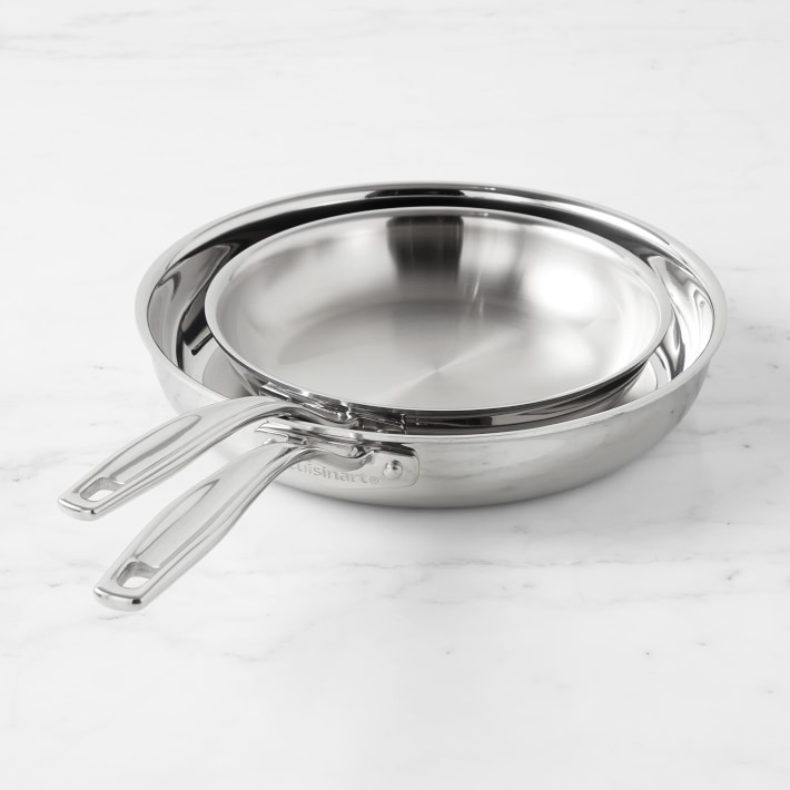 Cuisinart Custom-Clad 5-Ply Stainless-Steel Fry Pan Set, 9" & 11"
