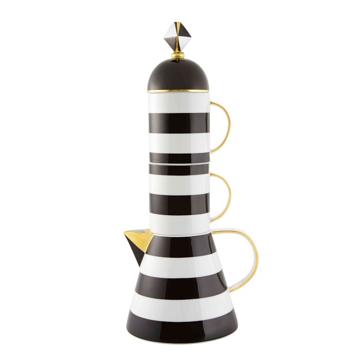 Pharos Tea Pot & Set of 2 Mugs