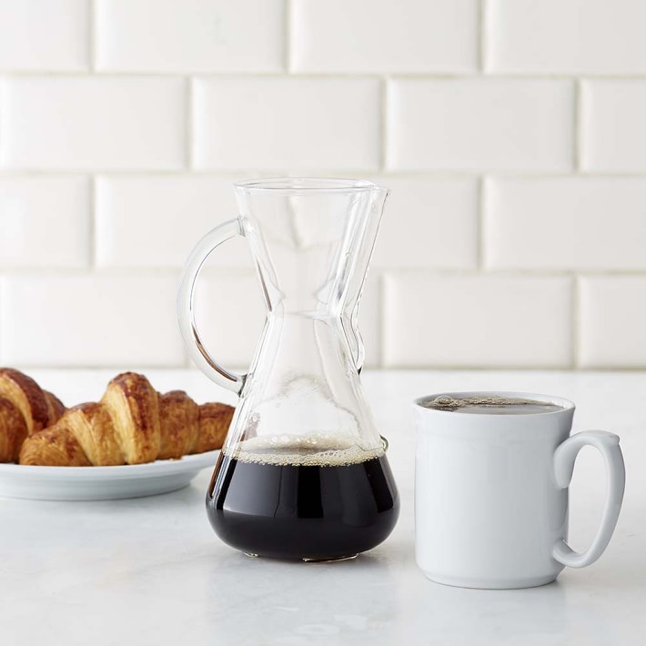 Chemex Pour-Over Coffee Maker with Glass Handle