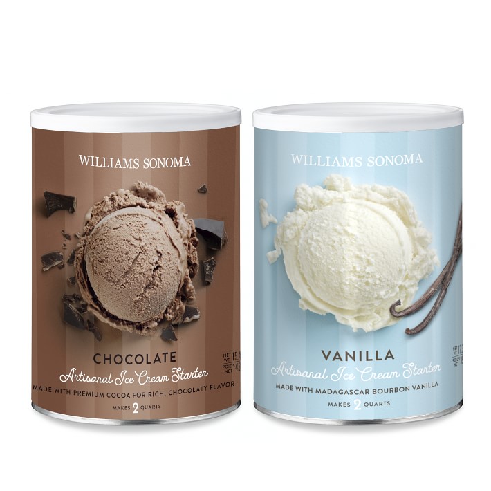 Chocolate & Vanilla Ice Cream Starter Set