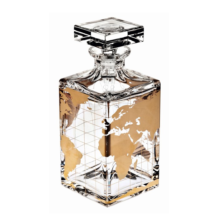 Vista Alegre Atlas Crystal Whiskey Decanter
