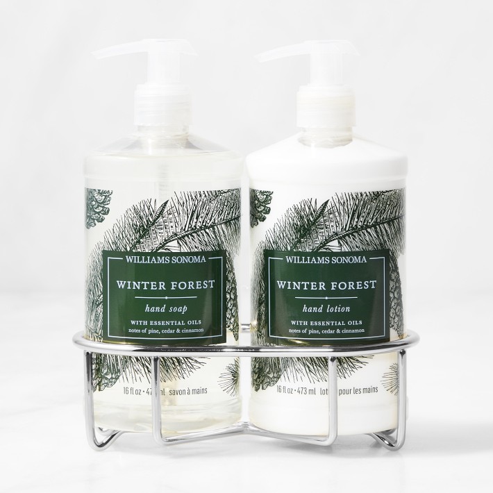 Winter Forest Hand Soap & Lotion Classic 3-Piece Set