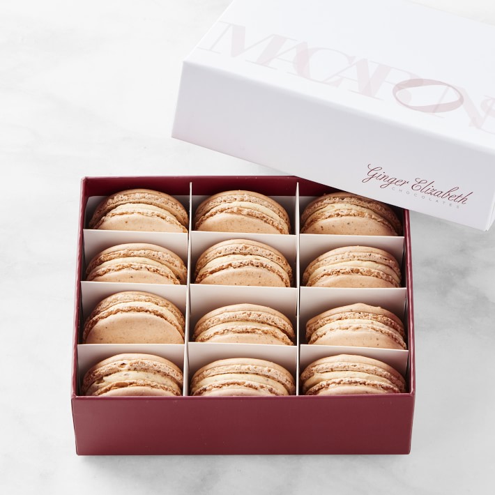 Ginger Elizabeth Pistachio Macarons, Set of 12