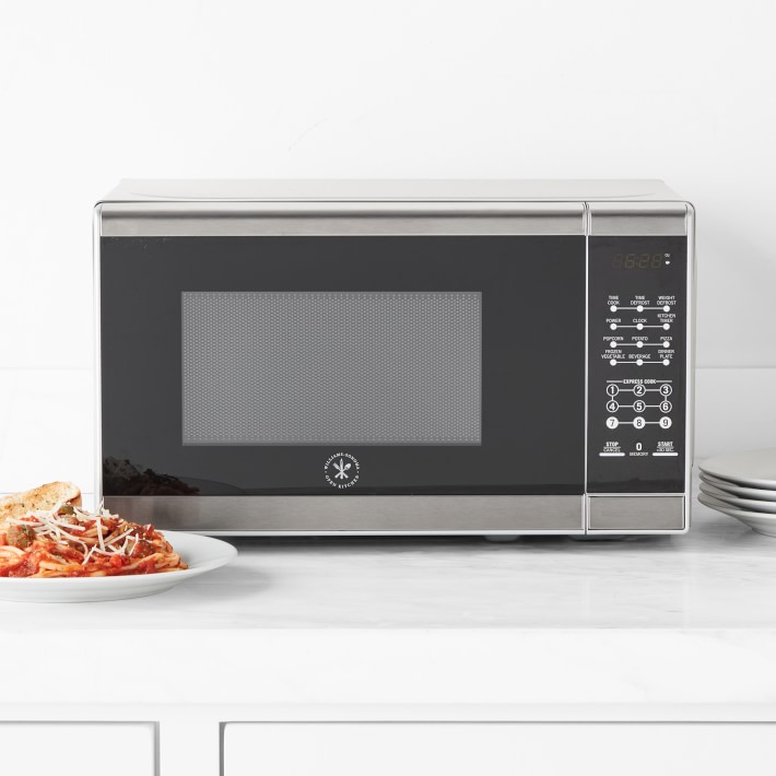 Open Kitchen by Stainless-Steel Microwave