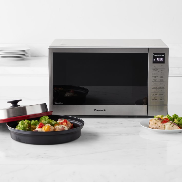 Panasonic 2-in-1 NN-GNS6MS Microwave with HomeCHEF Magic Pot