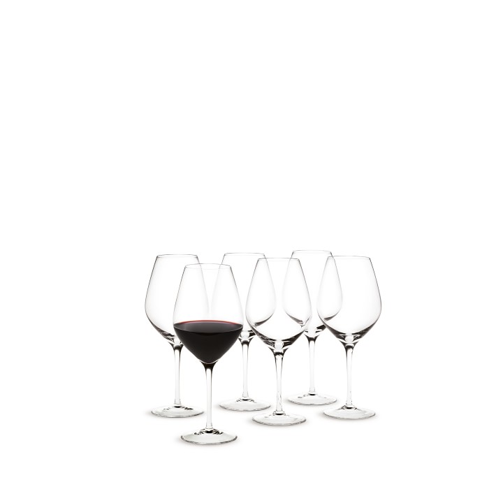 Holmegaard Cabernet Red Wine Glasses, Set of 6