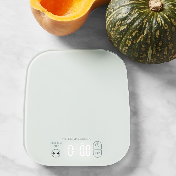 Touchless Tare Waterproof Scale, White