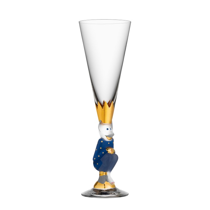 Orrefors Sparkling Devil Champagne Glass