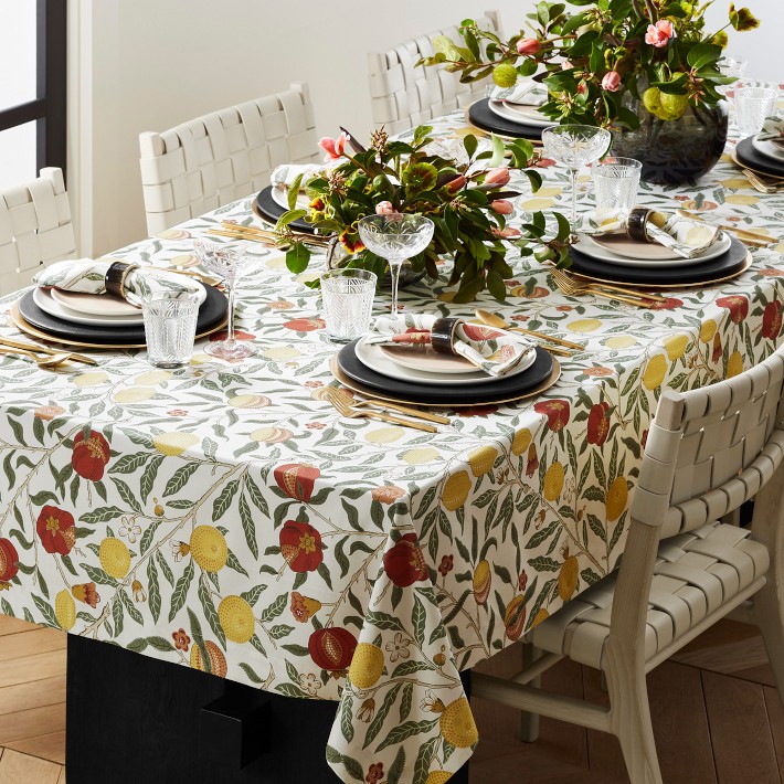 x Morris & Co. Fruit Tablecloth