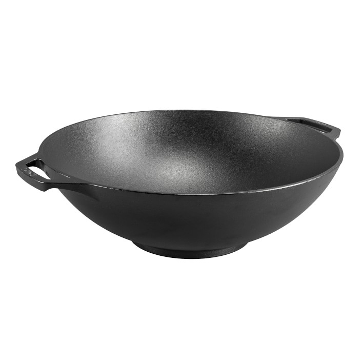 Lodge Seasoned Cast Iron Wok