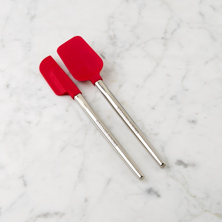 Silicone Mini Spatula & Spoonula with Stainless-Steel Handle