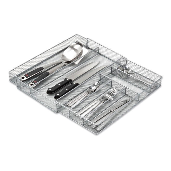 Mesh Expandable Silverware Tray