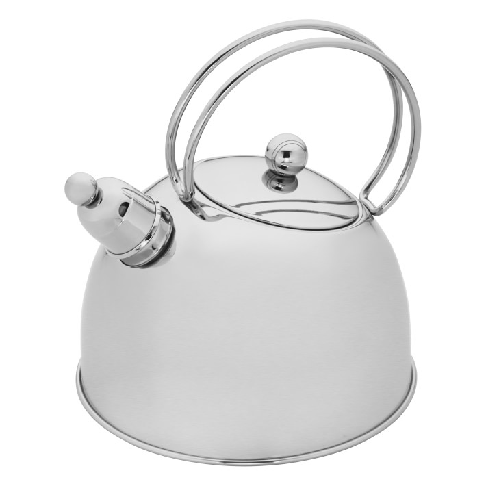 Demeyere Resto Stainless-Steel Whistling Tea Kettle