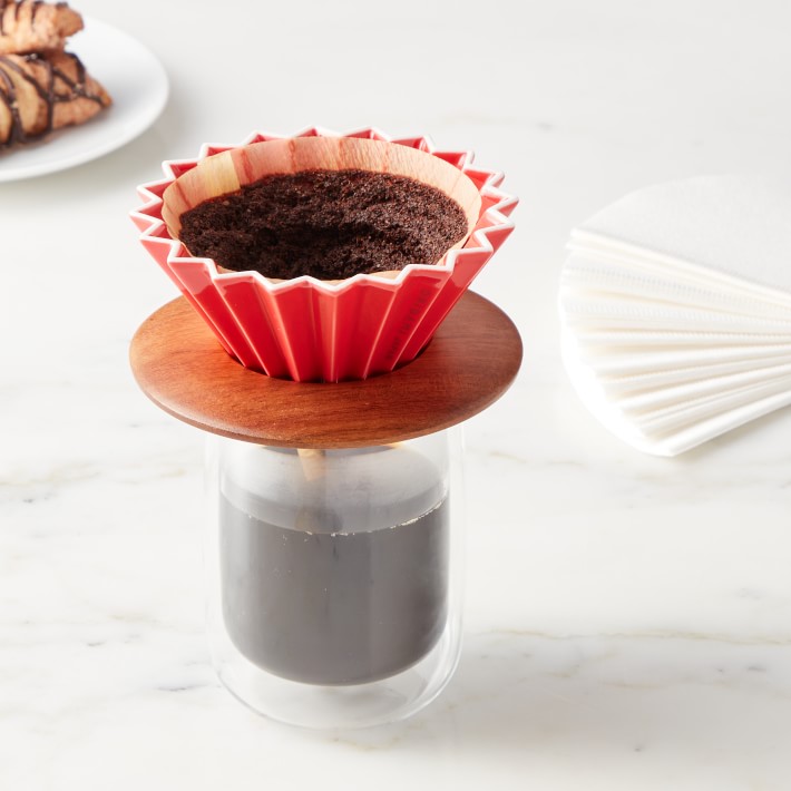 Origami Dripper, Wood Collar, & Filters Bundle
