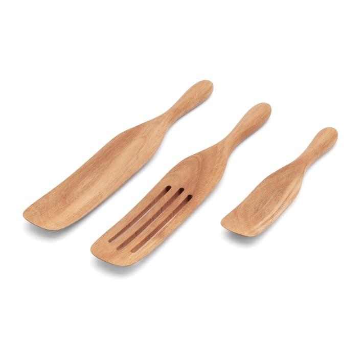 3-Piece Acacia Wood Spurtle Set