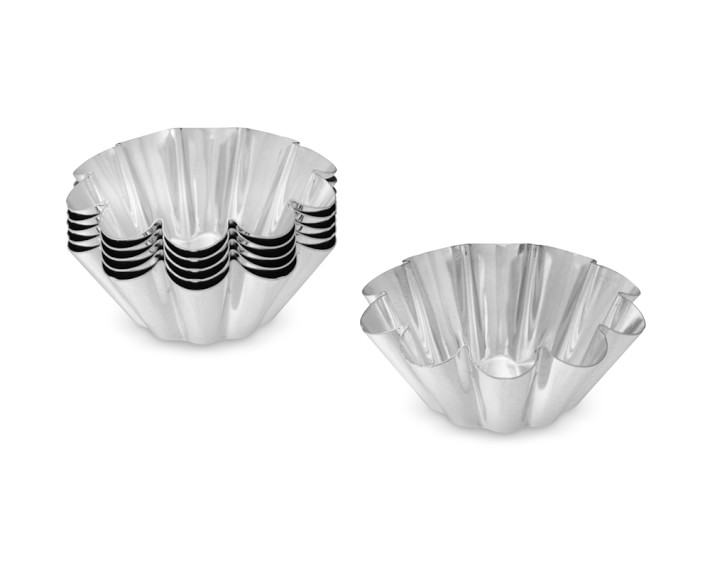 Gobel Traditional Finish Brioche Pan, 3 1\u002F4", Set of 6