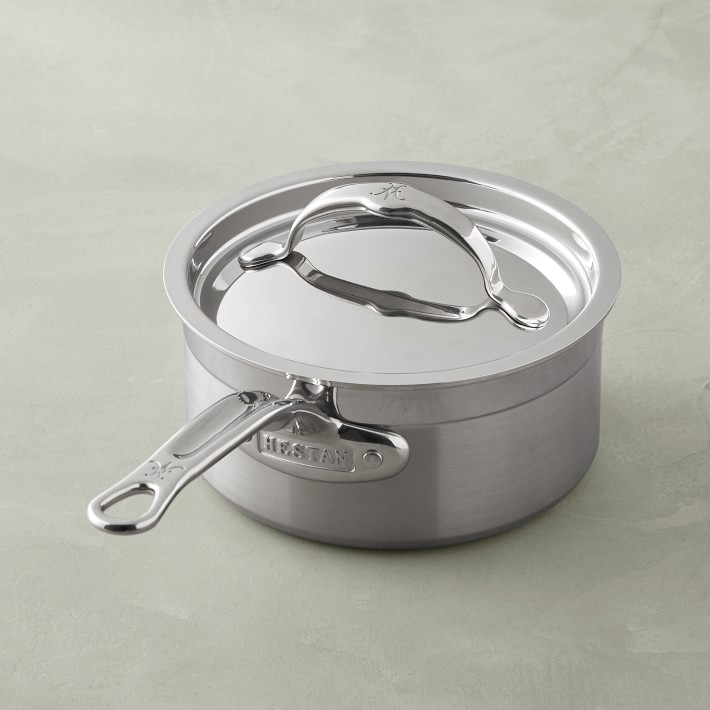 Hestan ProBond Professional Clad Stainless-Steel Covered Saucepan