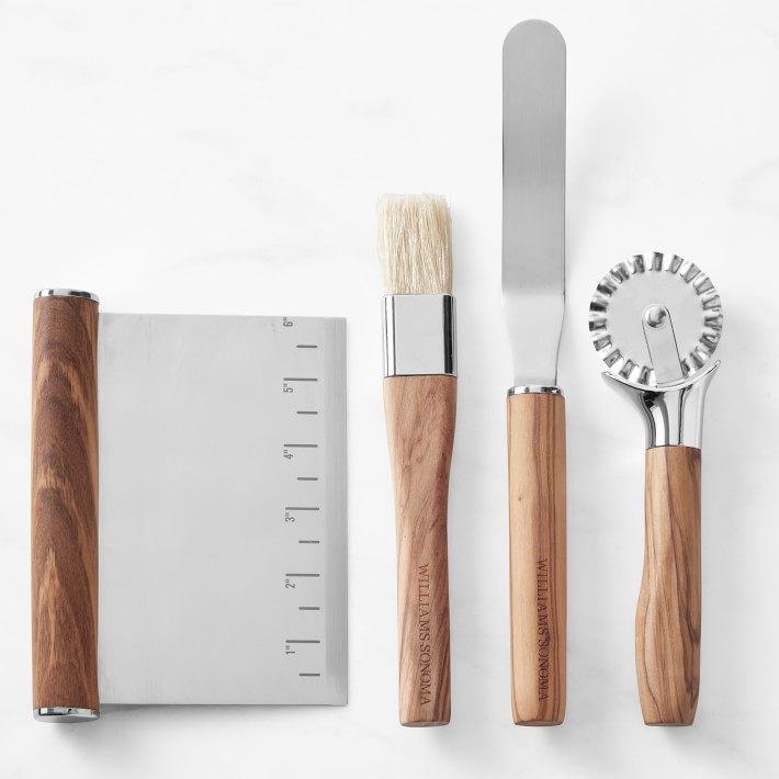 Olivewood Pastry Tools, Set of 4