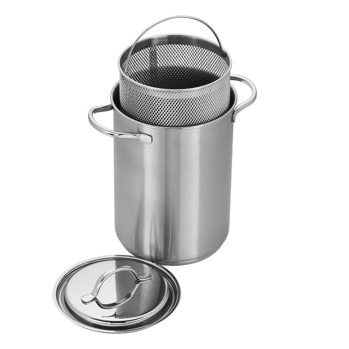 Demeyere Resto Stainless-Steel Asparagus + Pasta Cooker Set