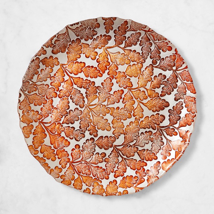 Fall Glass Charger