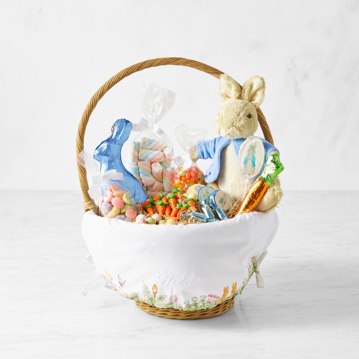x Pottery Barn Kids Beatrix Potter Large Filled Easter Basket