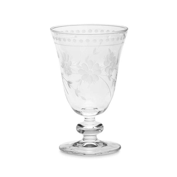 Vintage Etched Goblets
