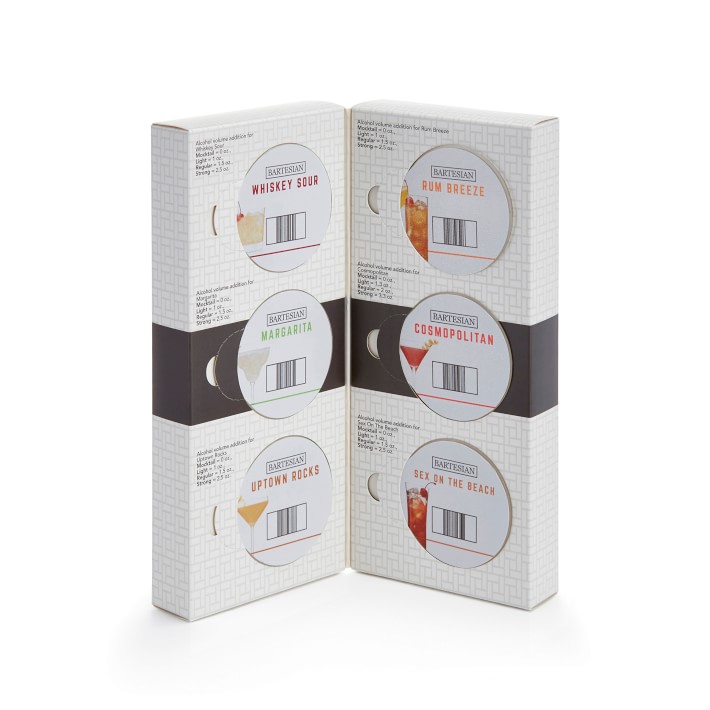 Bartesian Cocktail Capsules, Pack of 6