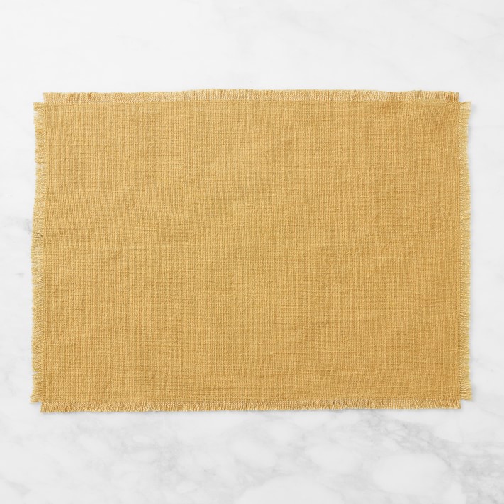 Fringed Placemats, Set of 4