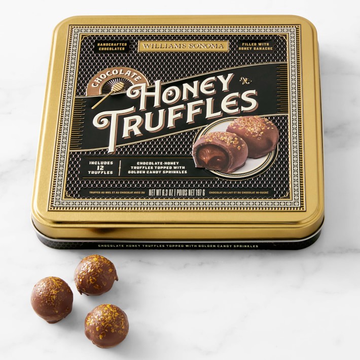Chocolate Honey Truffles Tin
